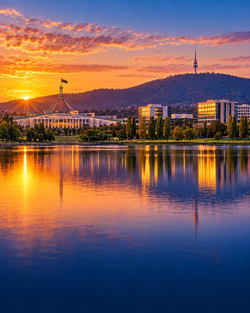Canberra and Lake Burley Griffin